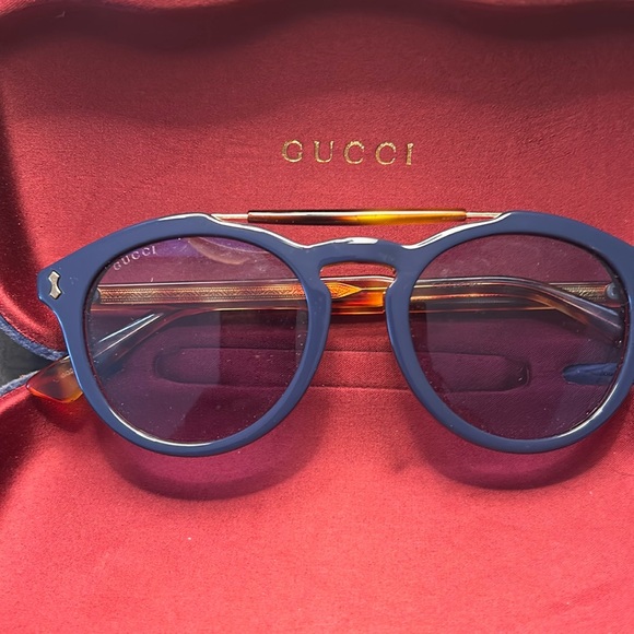 Gucci Accessories - Gucci sunglasses - Blue FREE GIFT with purchase